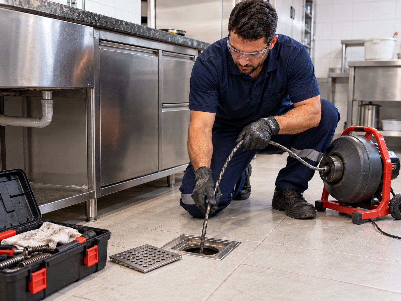 Desobstrução na Cozinha em Mogi das Cruzes‑SP