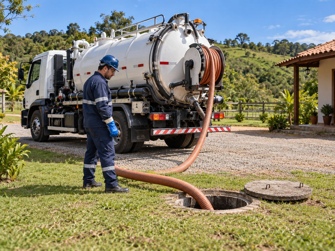 Sucção de Resíduos em Mogi das Cruzes‑SP